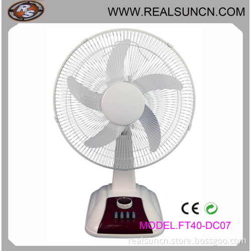 Solar DC Table Desk Fan 16inch